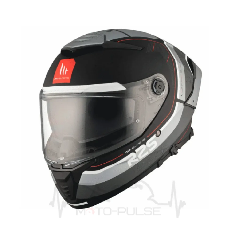 Мотошолом MT Thunder 4 R25 B2 Black/Grey M